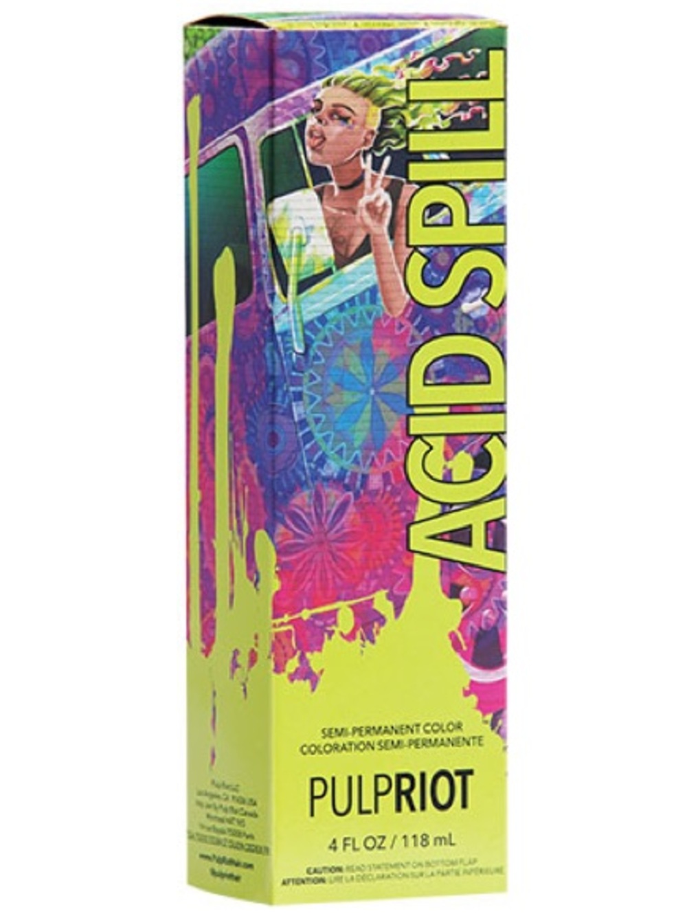 Pulp Riot Semi-Permanent Hair Color- Acid Spill